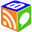 Online Cube Icon 32x32 png